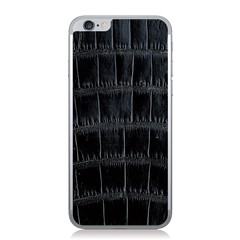 Black American Alligator iPhone 6 Leather Back