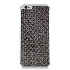 Black and Gray Anaconda iPhone 6 Leather Back