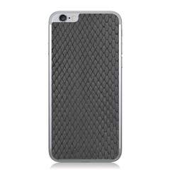 Gloss Black Python Back iPhone 6 Leather Back